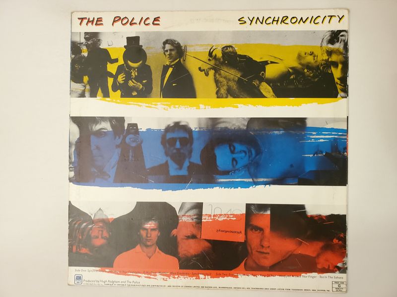 The Police Synchronicity vinyl record